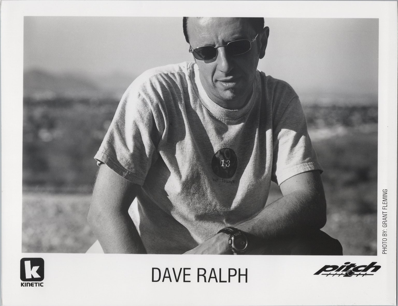 Dave Ralph Kinetic Pitch Records DJ Promo Press Photo by Grant Fleming