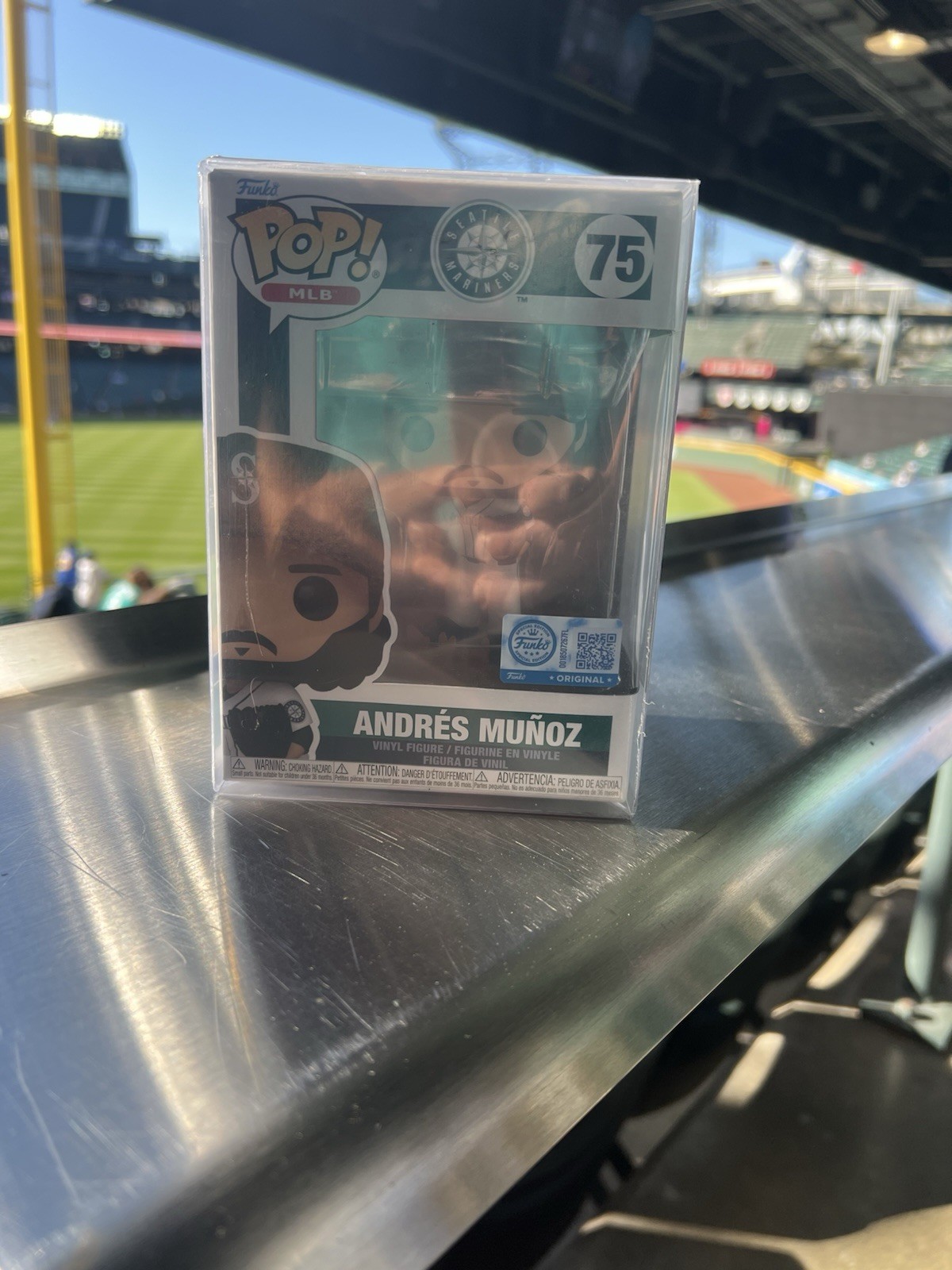 2026 Andres Munoz Funko Pop Seattle Mariners 9/8 WITH PROTECTOR