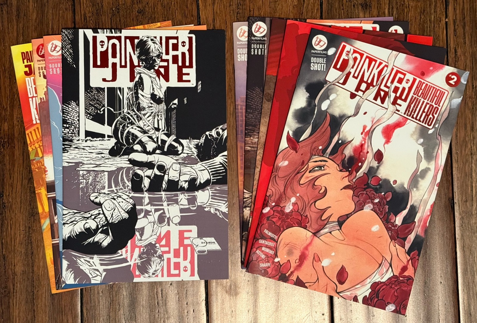 PAINKILLER JANE: BEAUTIFUL KILLERS #1 & 2 LOT of 9 variants Quesada Momoko RARE