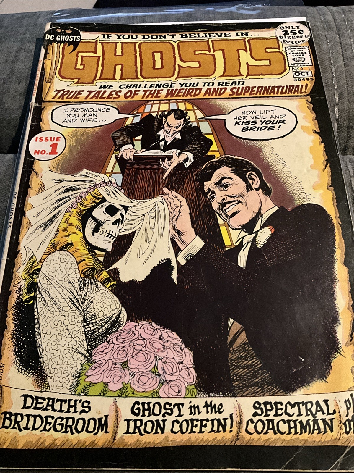 Ghosts Comic #1 DC Comics 1971