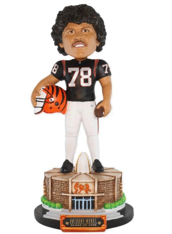 Anthony Munoz (Cincinnati Bengals) Pro Football Hall of Fame Bobblehead
