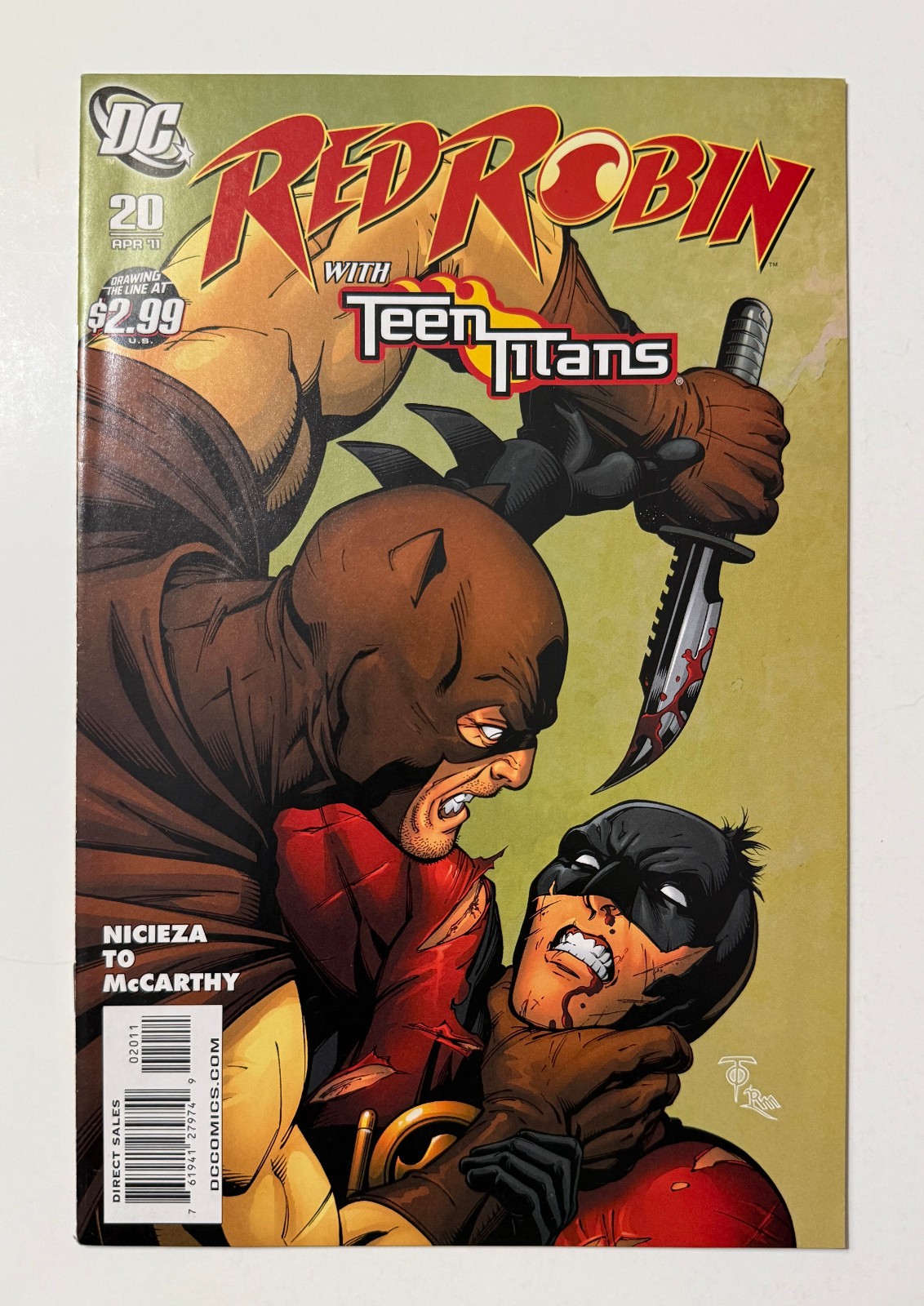 Red Robin #20 NM 2011 Tim Drake Teen Titans Fabian Nicieza Marcus To DC Comics