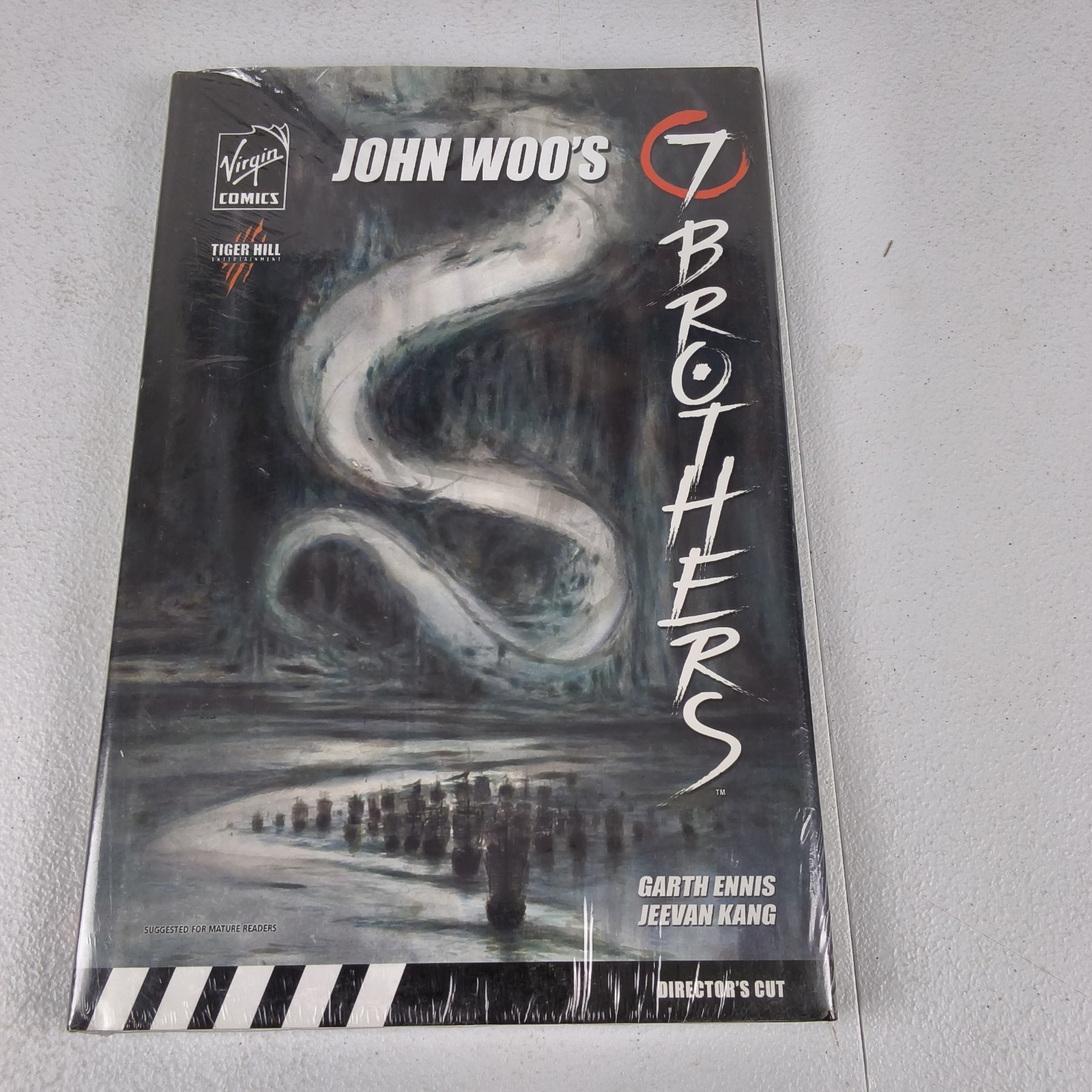 John Woo\'s Brothers Vol. 7 Director\'s Cut Virgin Comics Hardcover Book