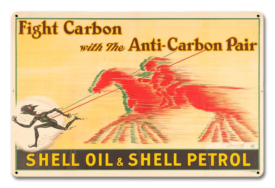 SHELL OIL PETROL FIGHT CARBON 18\