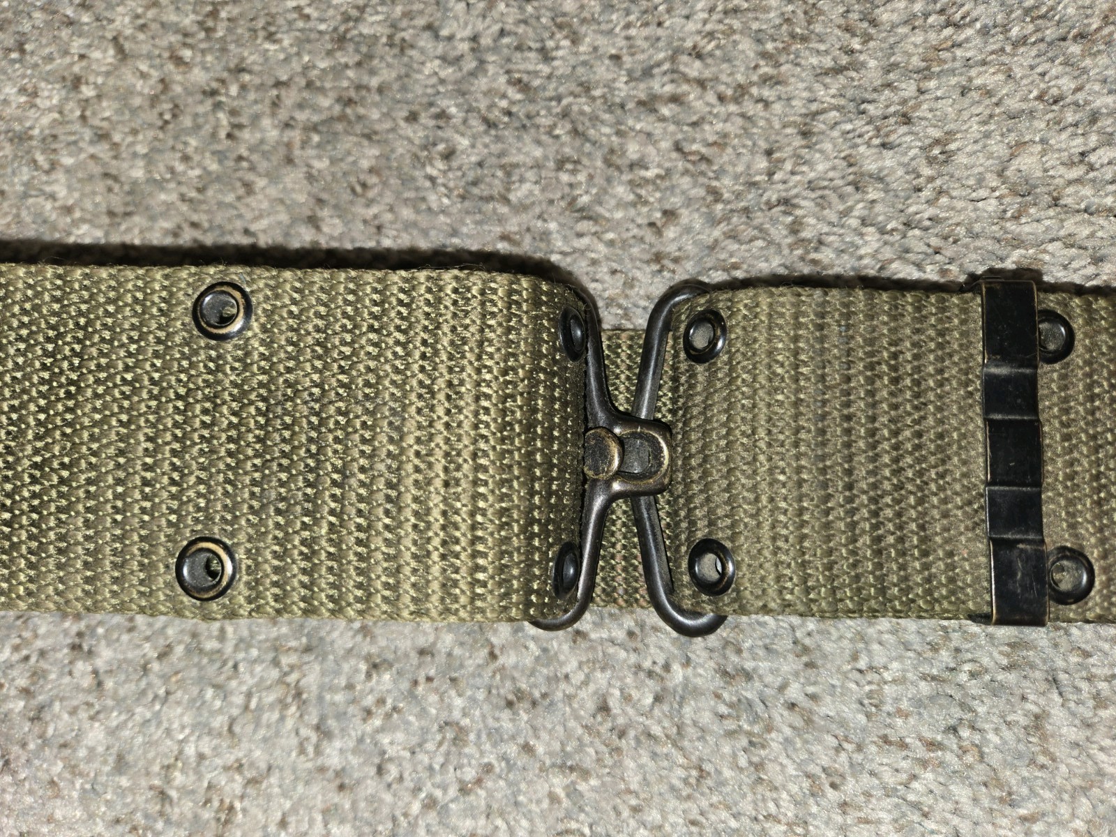 US Military Army OD Green Web Belt Canvas New USAF Police SWAT Survival USA