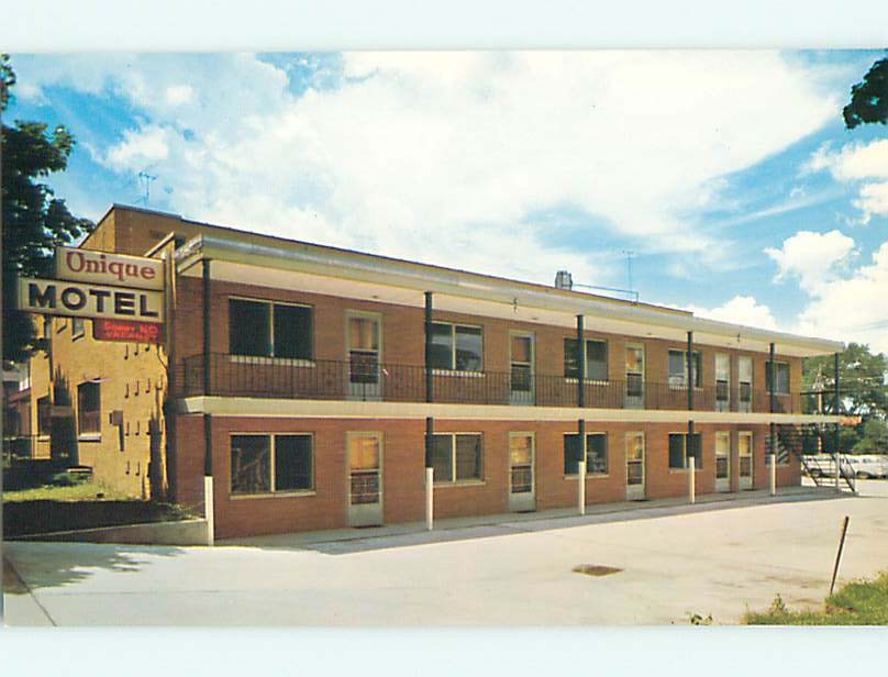 Unused Pre-1980 UNIQUE MOTEL Cedar Rapids Iowa IA s5244@