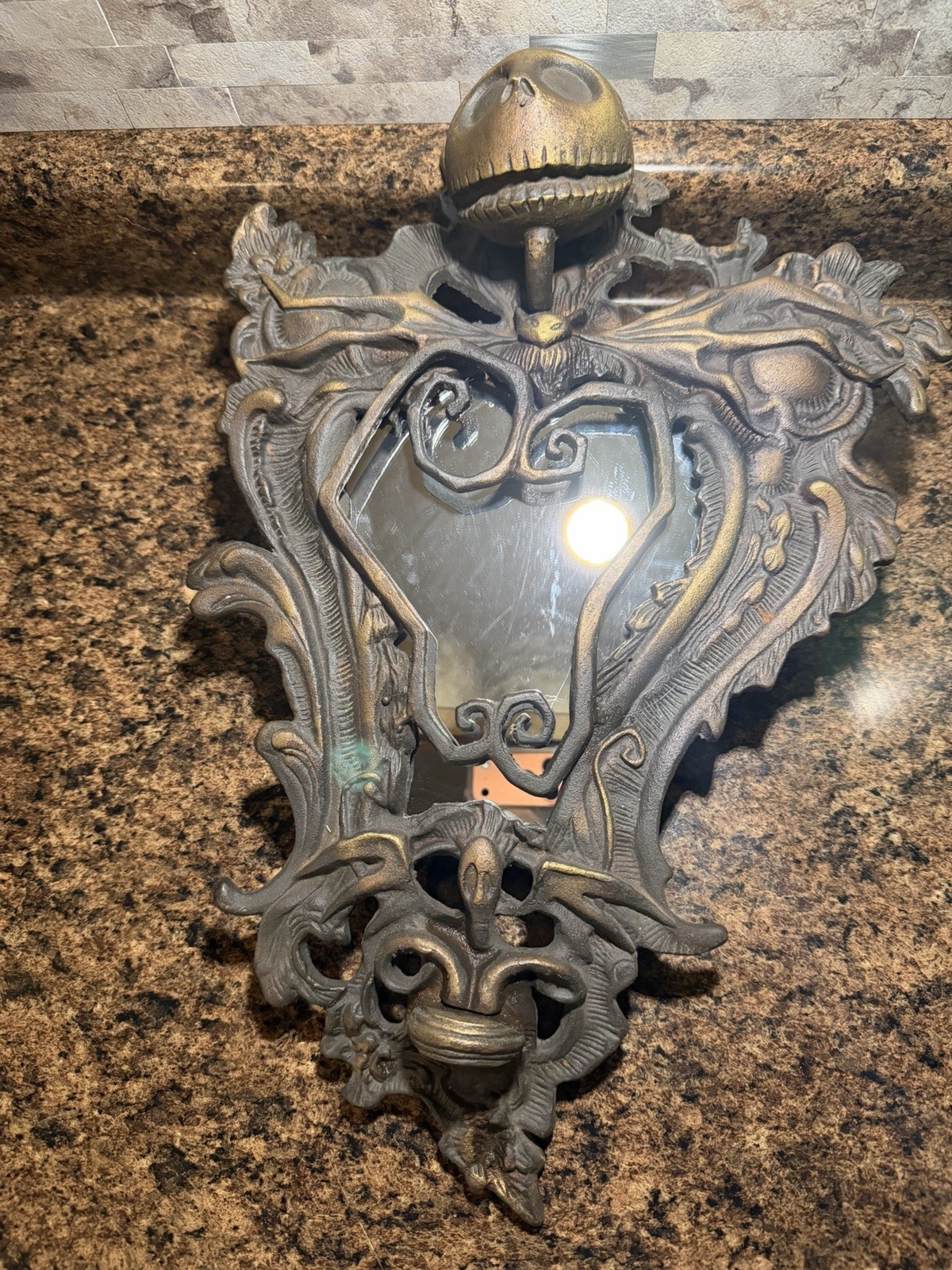 Disney Jack Skellington Wall Mirror Decor - The Nightmare Before Christmas