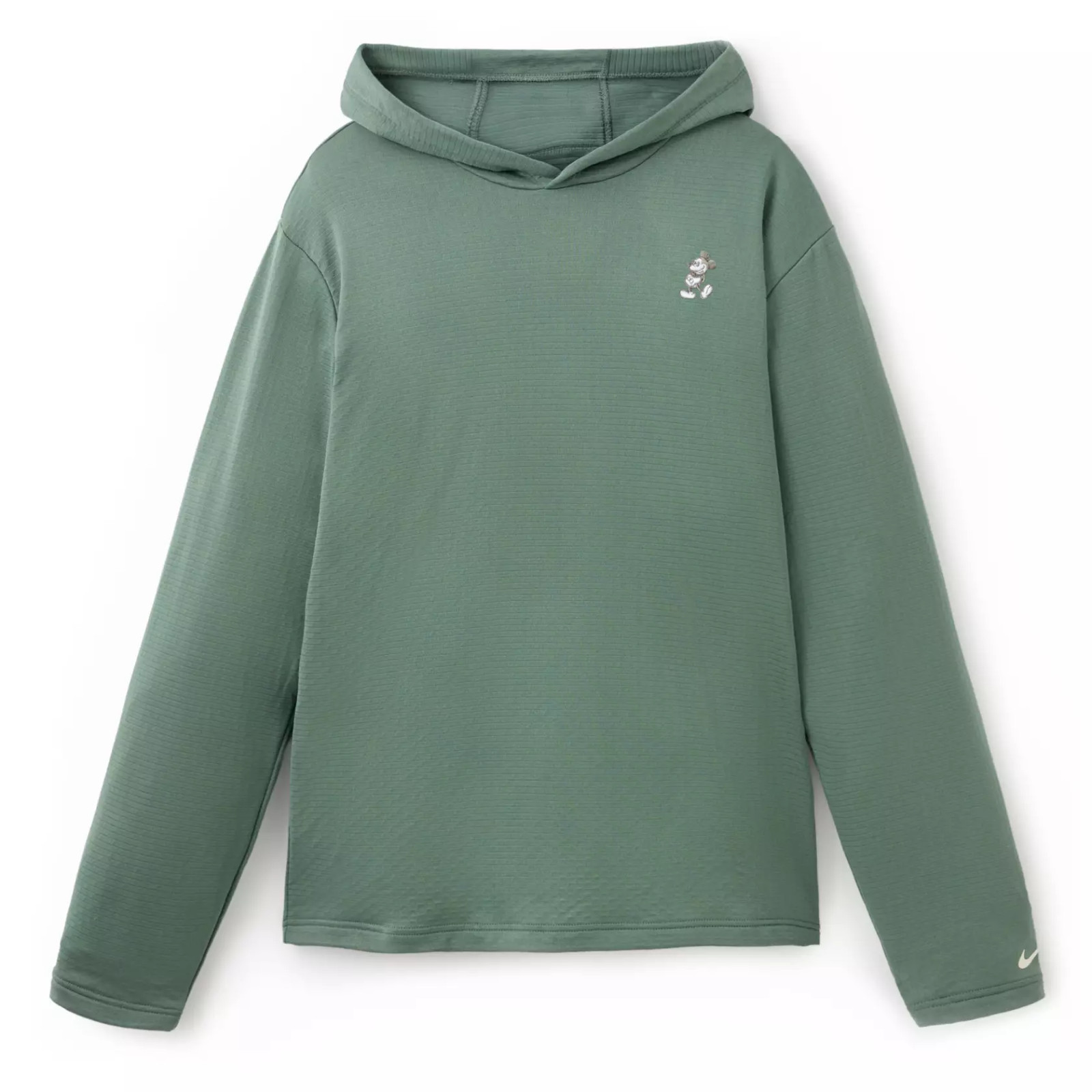 Disney Parks Nike Mickey Mouse Icon Green Hoodie Adult XL Dri Fit Golf