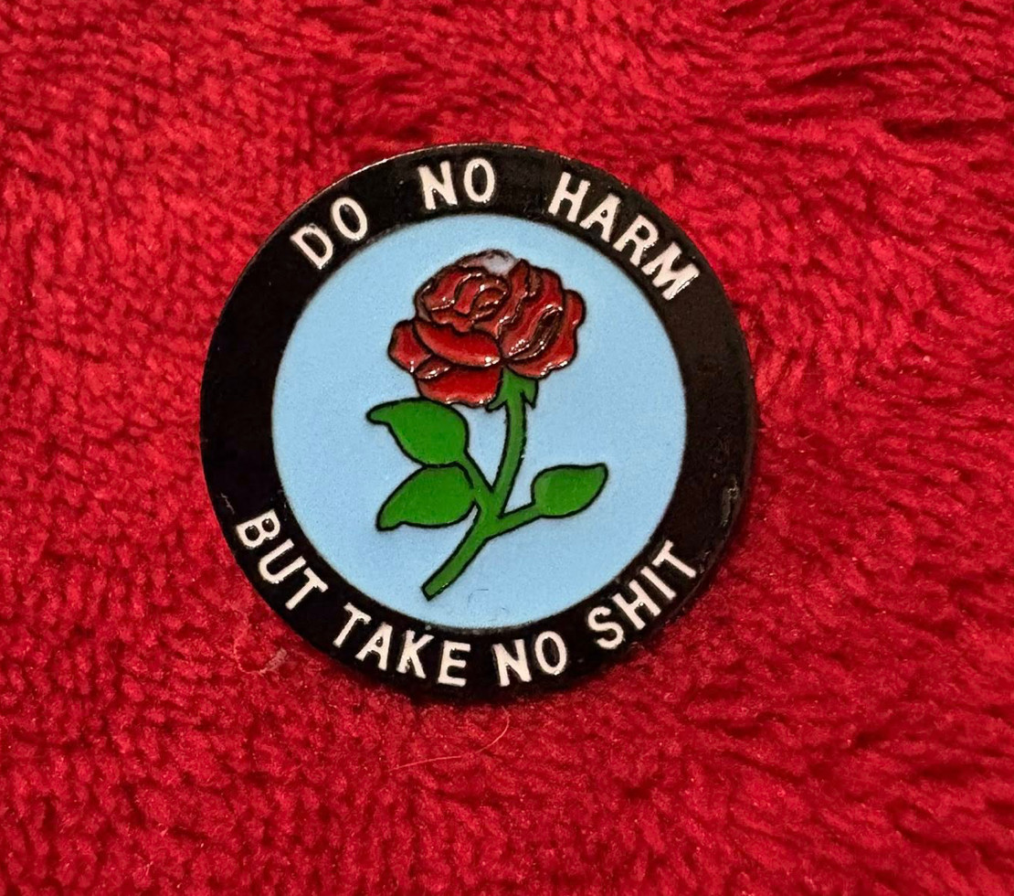 Do No Harm Take No Shi* enamel pin - 