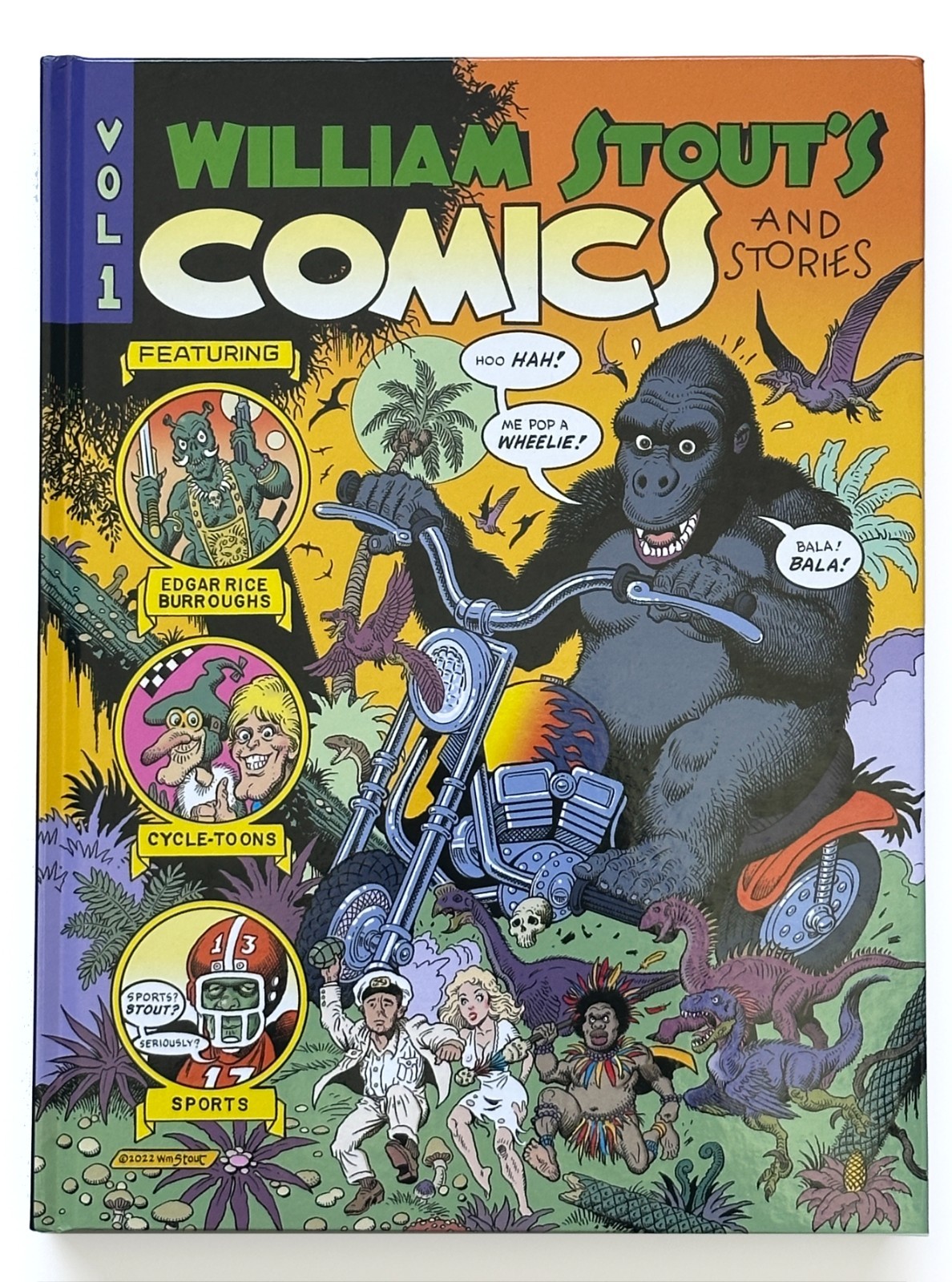 William Stout William Stout's Comics and Stories Vol 1 Signed HC New Flesk