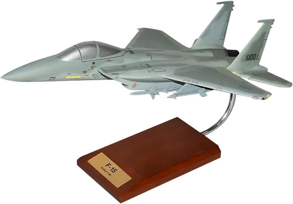 USAF McDonnell Douglas F-15 Strike Eagle Desk Top Display Model 1/48 SC Airplane