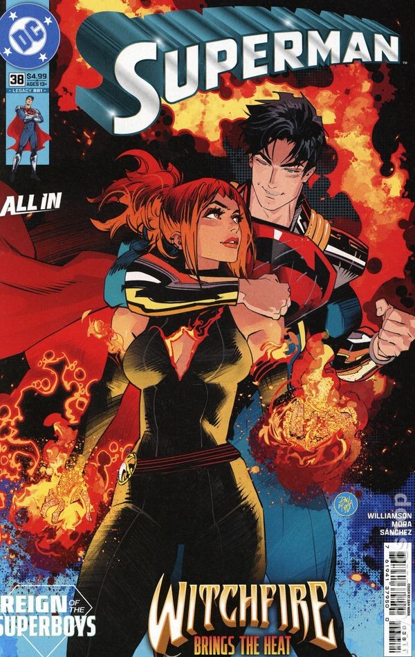 Superman #38A VF 2026 Stock Image
