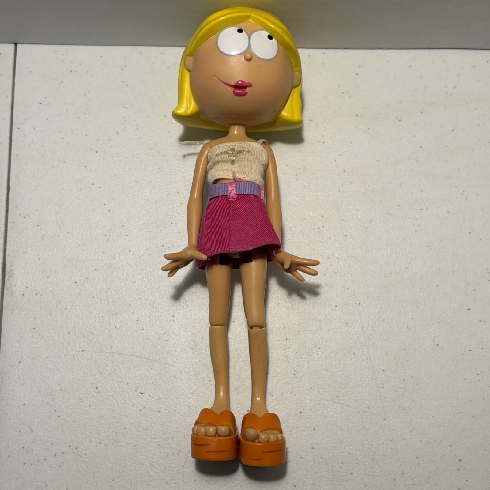 Vintage 2000s Lizzie McGuire Bendable Doll - RARE