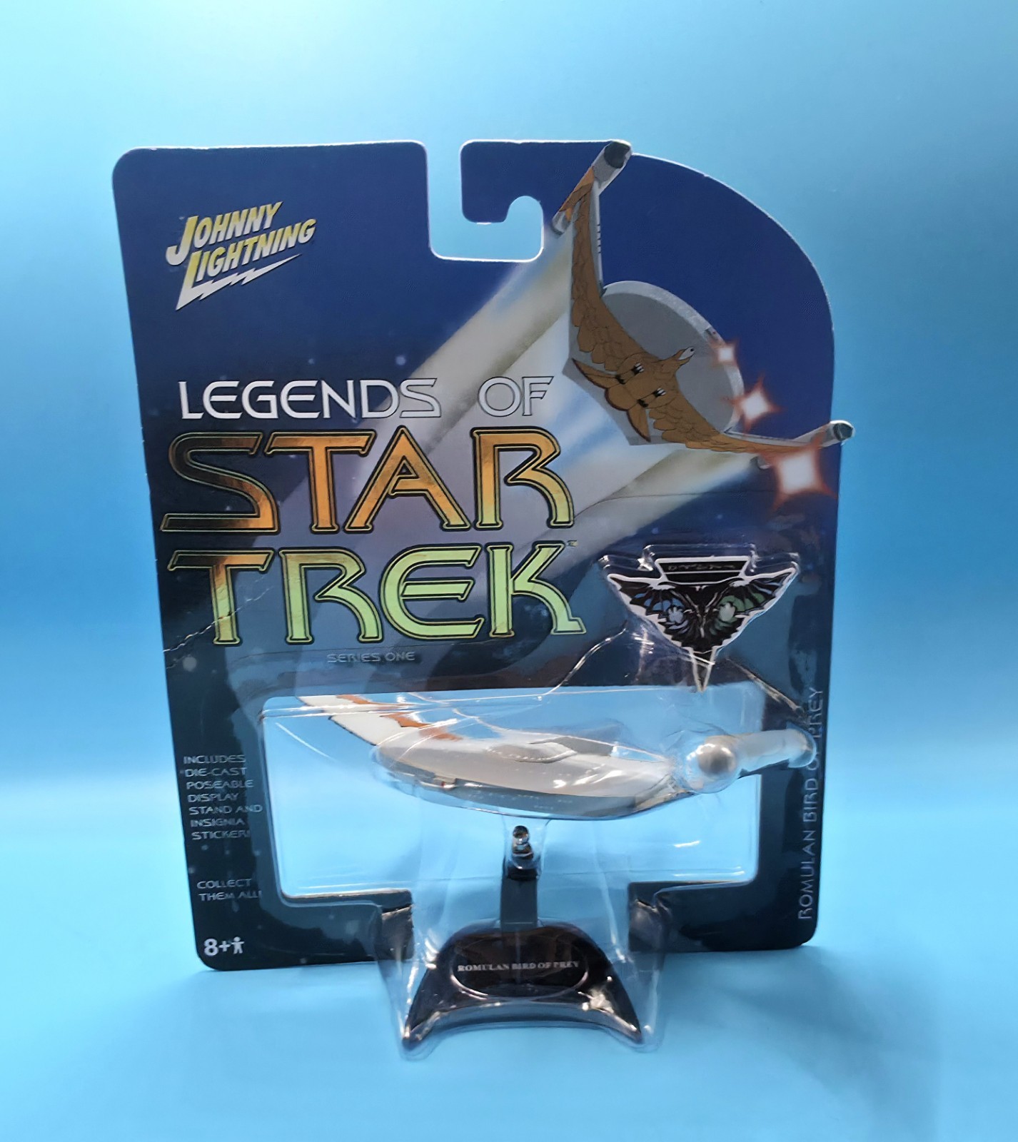 Johnny Lightning Legends Of Star Trek Series 1 Romulan Bird Of Prey Diecast 2004