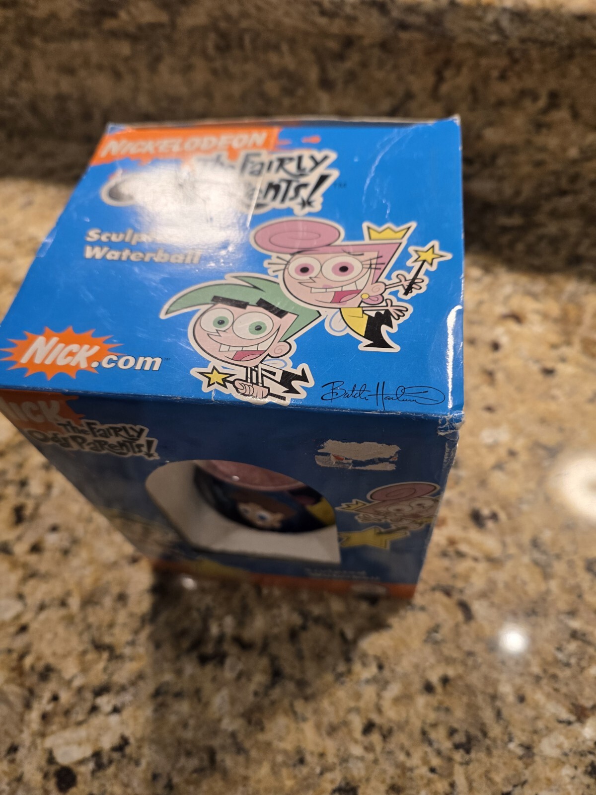 Fairly Odd Parents Snow Globe 2004 Wanda Cosmo Goldfish Timmy Turner