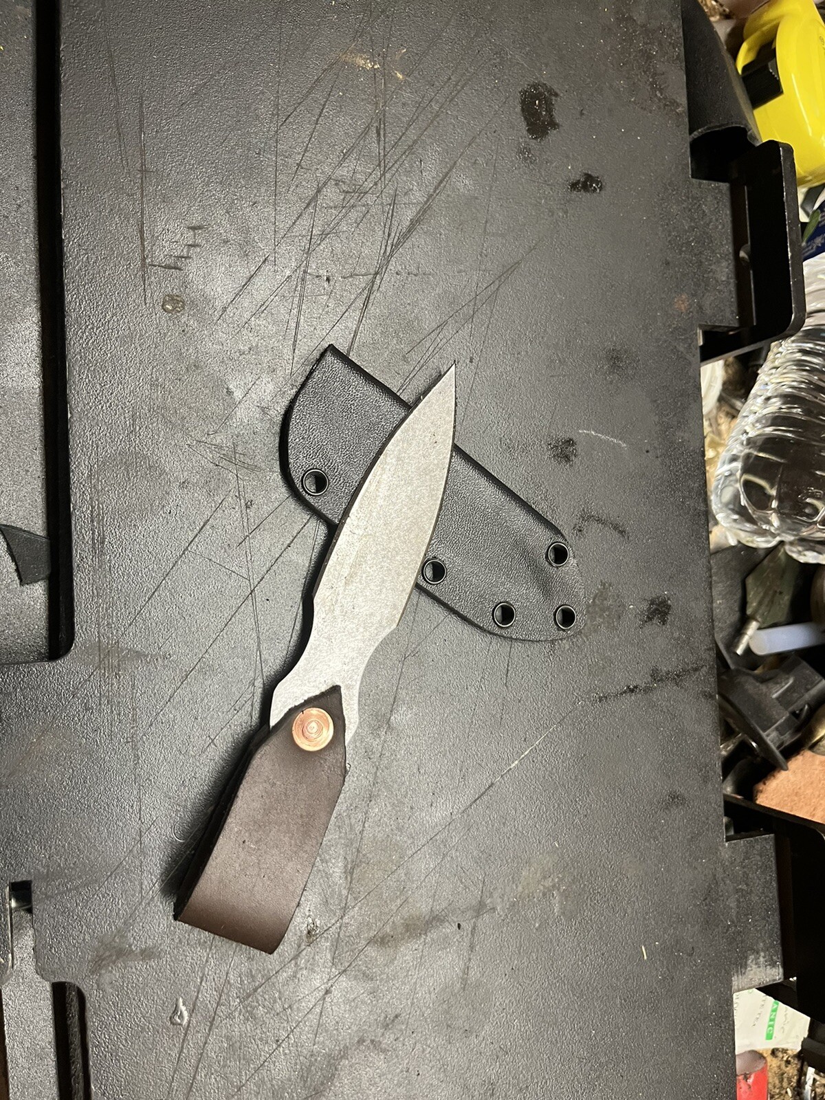 Custom WW2 Style Lapel Dagger Thumb Dagger Hide Out Last Ditch Knife “Thumb jab”