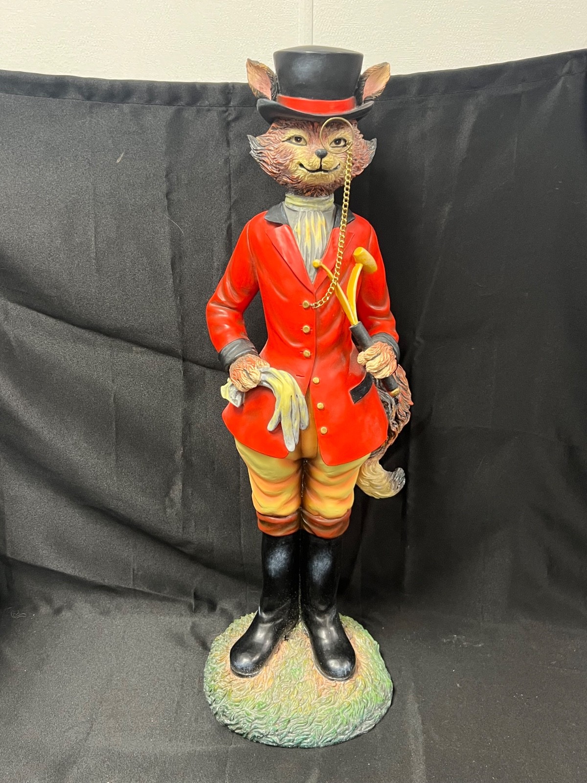 Winterthur Vintage Mr. Lord Fox Large Statue 26” Tall with Original Box
