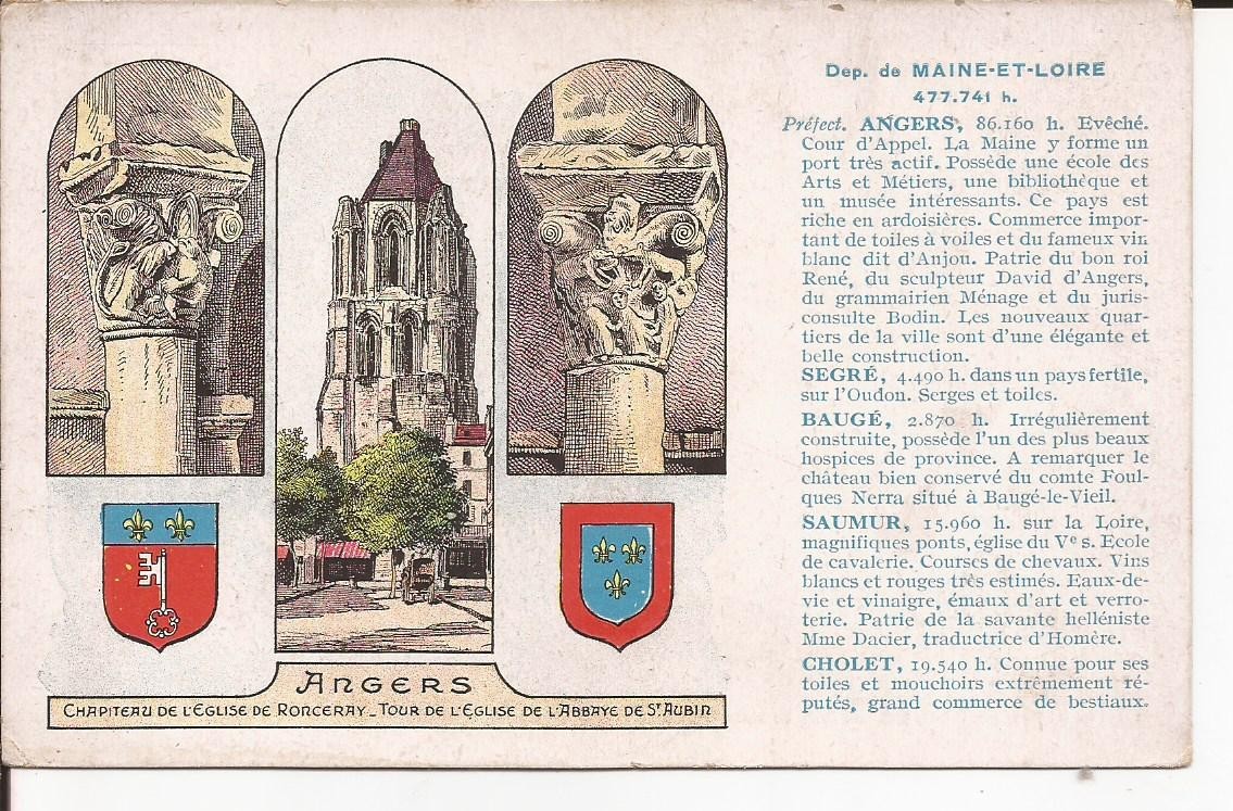 Old postcard 49 Angers special edition of Valda lozenges