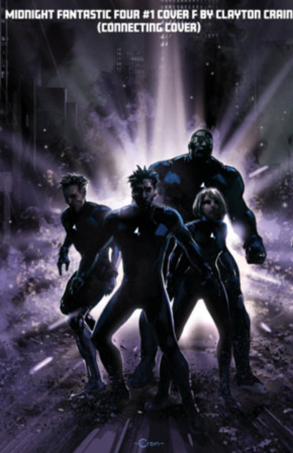 Midnight FANTASTIC FOUR #1  **COVER SELECT** [1:25][1:50]PRESALE 10/07