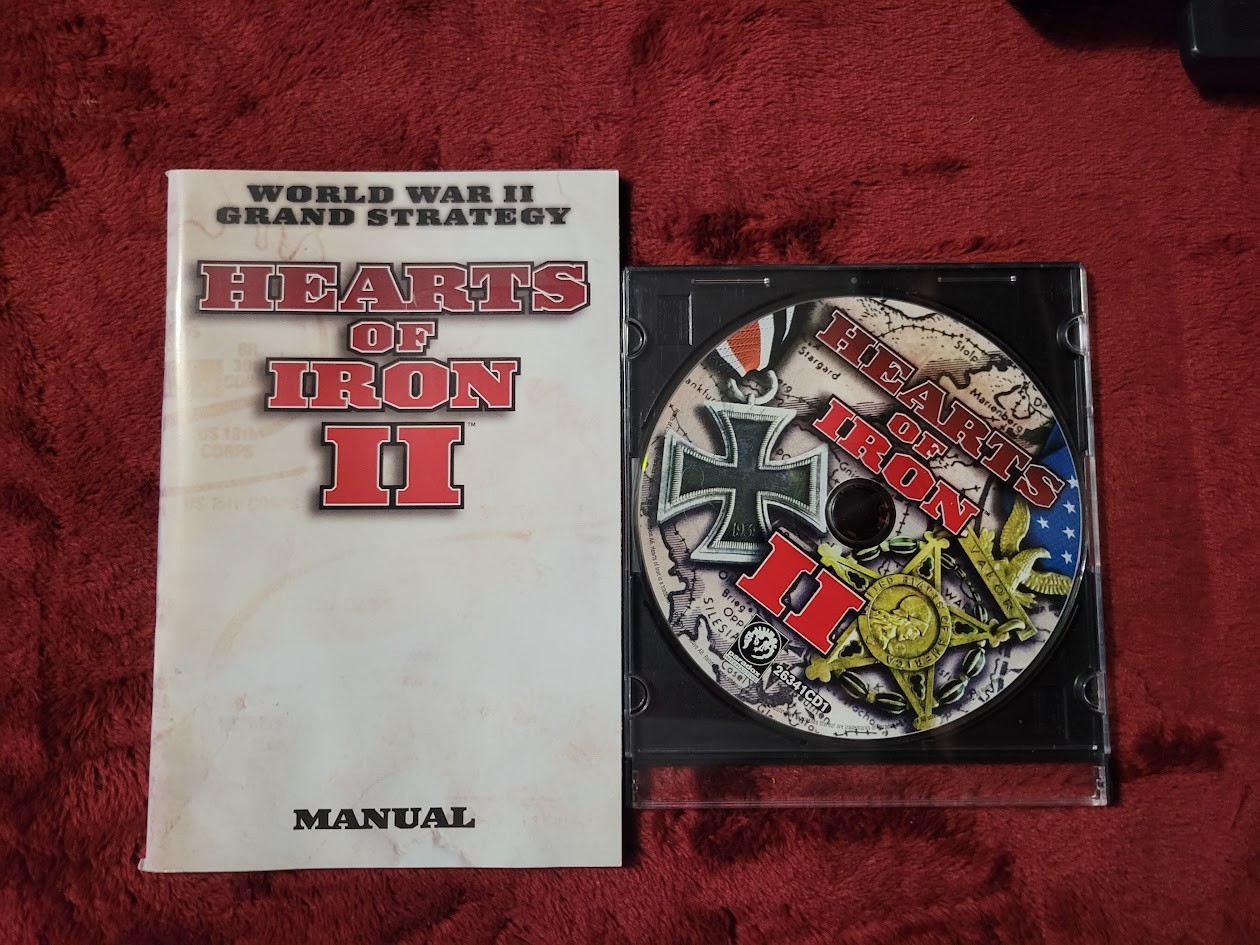 Hearts of Iron II: Doomsday (PC, 2006) with manual