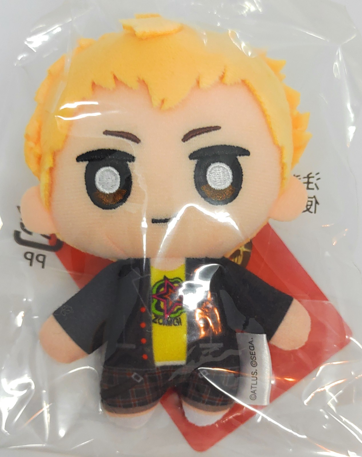 Persona 5 Royal Ryuji Sakamoto Plush Keychain P5R Sega Official Atlus Japan New