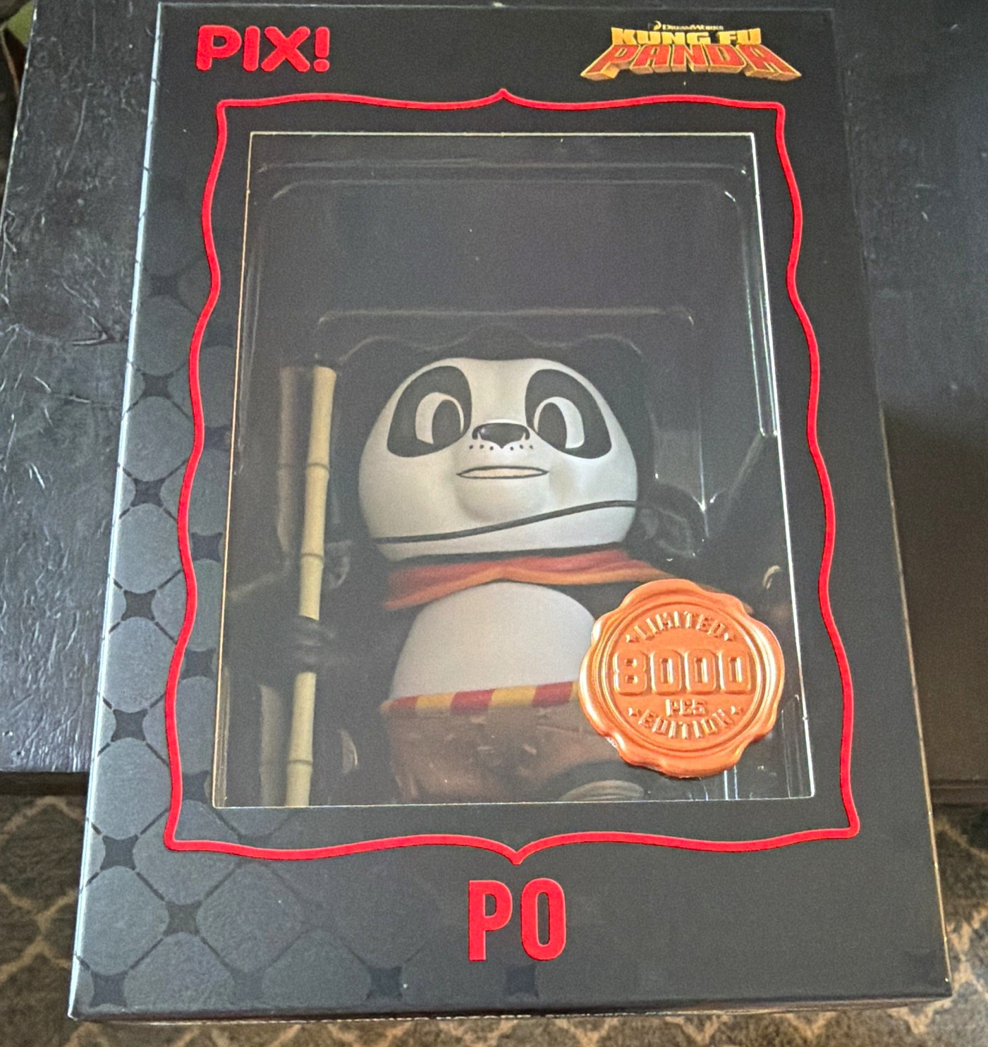 Thrilljoy PIX DreamWorks Kung Fu Panda Po Figurine Limited Edition