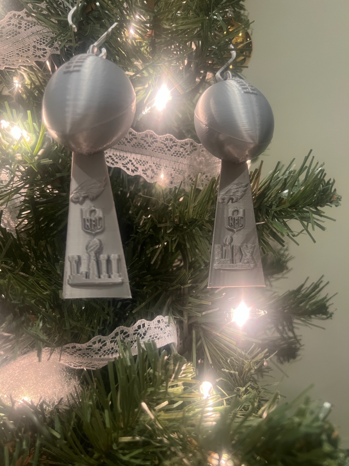 Lombardi Super Bowl Ornament