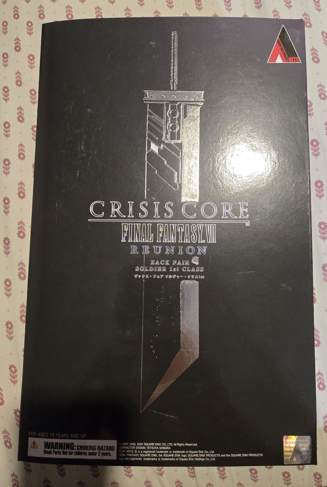 Square Enix Play Arts Zack Fair Figure - Final Fantasy VII Crisis Core Reunion