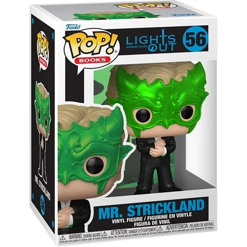 Funko POP Into Darkness Lights Out Game On Mr. Strickland Figure 56 + Protector