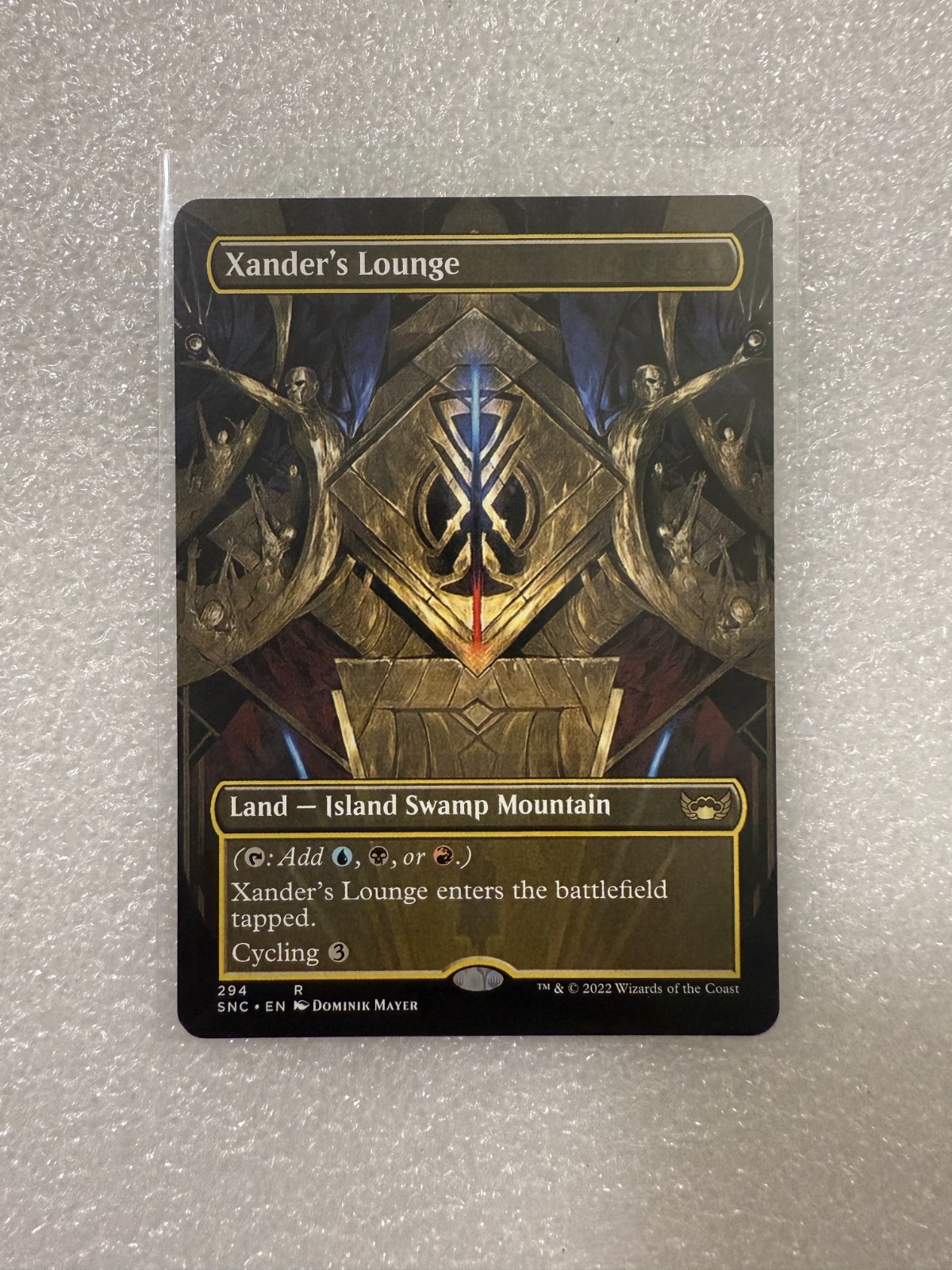 Magic 2022 MTG SNC 294 Non-foil Xander\'s Lounge BORDERLESS New Capenna MINT NM M