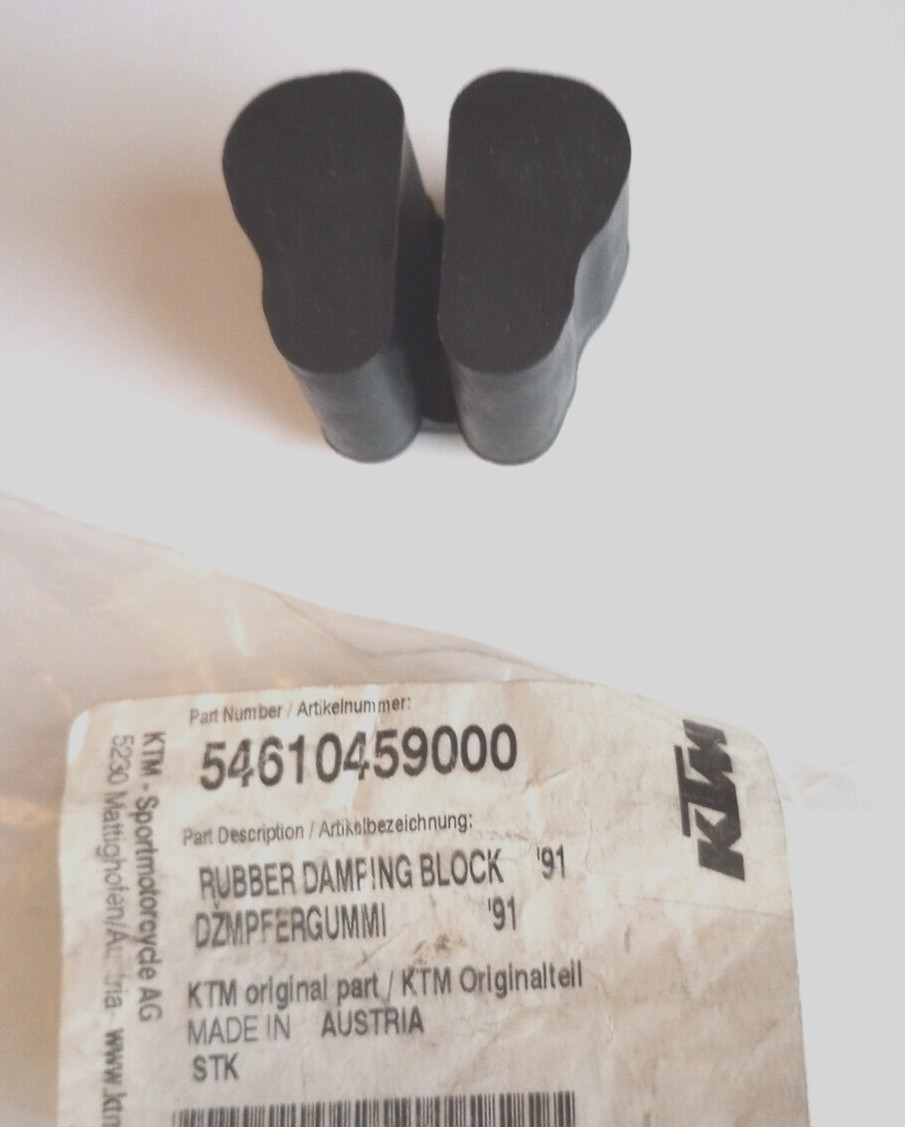 KTM Rubber Damping Block NOS 54610459000 (S-1735)