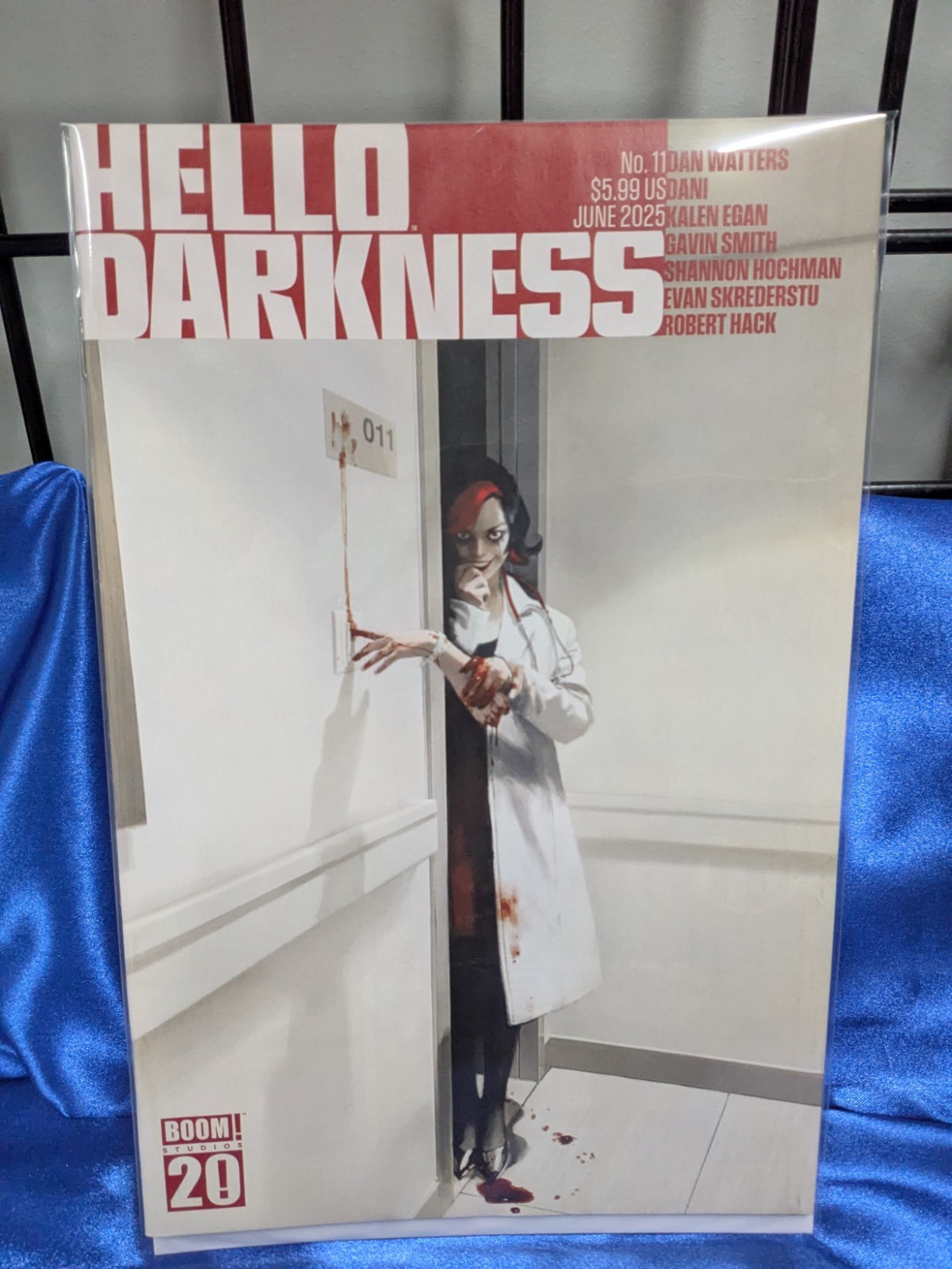 Hello Darkness #11 2025 BOOM Studios.  We Combine. We Pack Well.