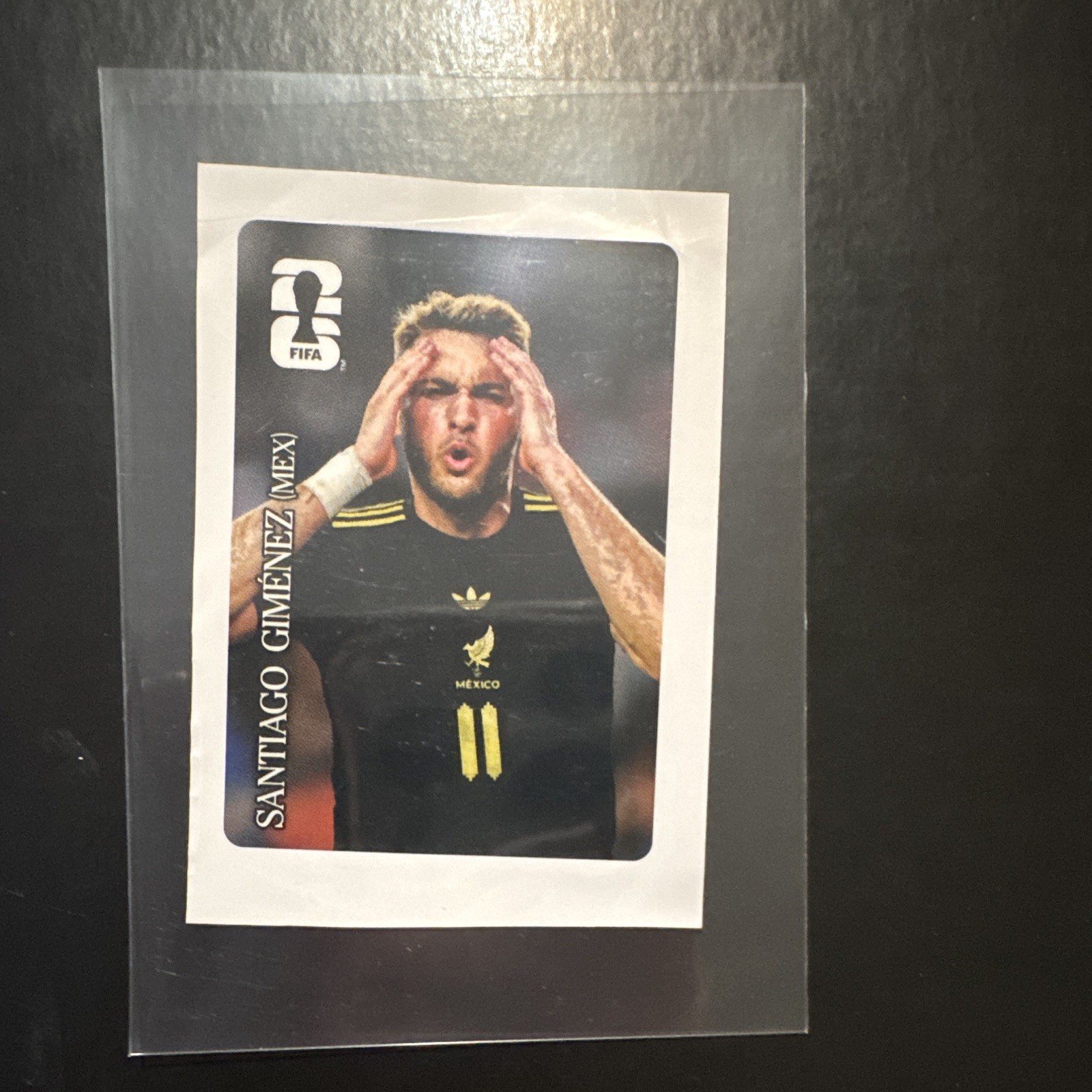 Coca-Cola Santiago Giménez (MEX) 2026 FIFA World Cup Sticker Decal