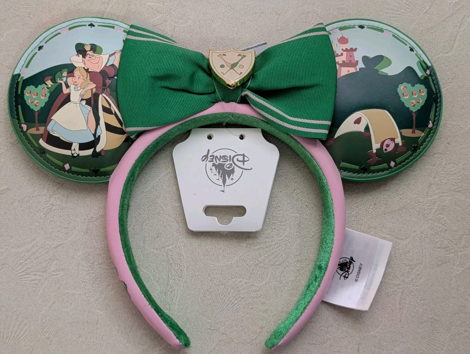 Disney 2026 D23 Expo Alice in Wonderland 75th Anniversary Ears Headband New