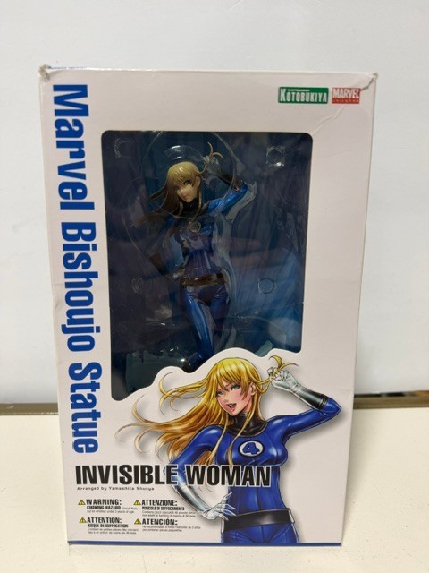 MARVEL Bishoujo Invisible Woman 1/7 Figure Fantastic Four Kotobukiya preowned