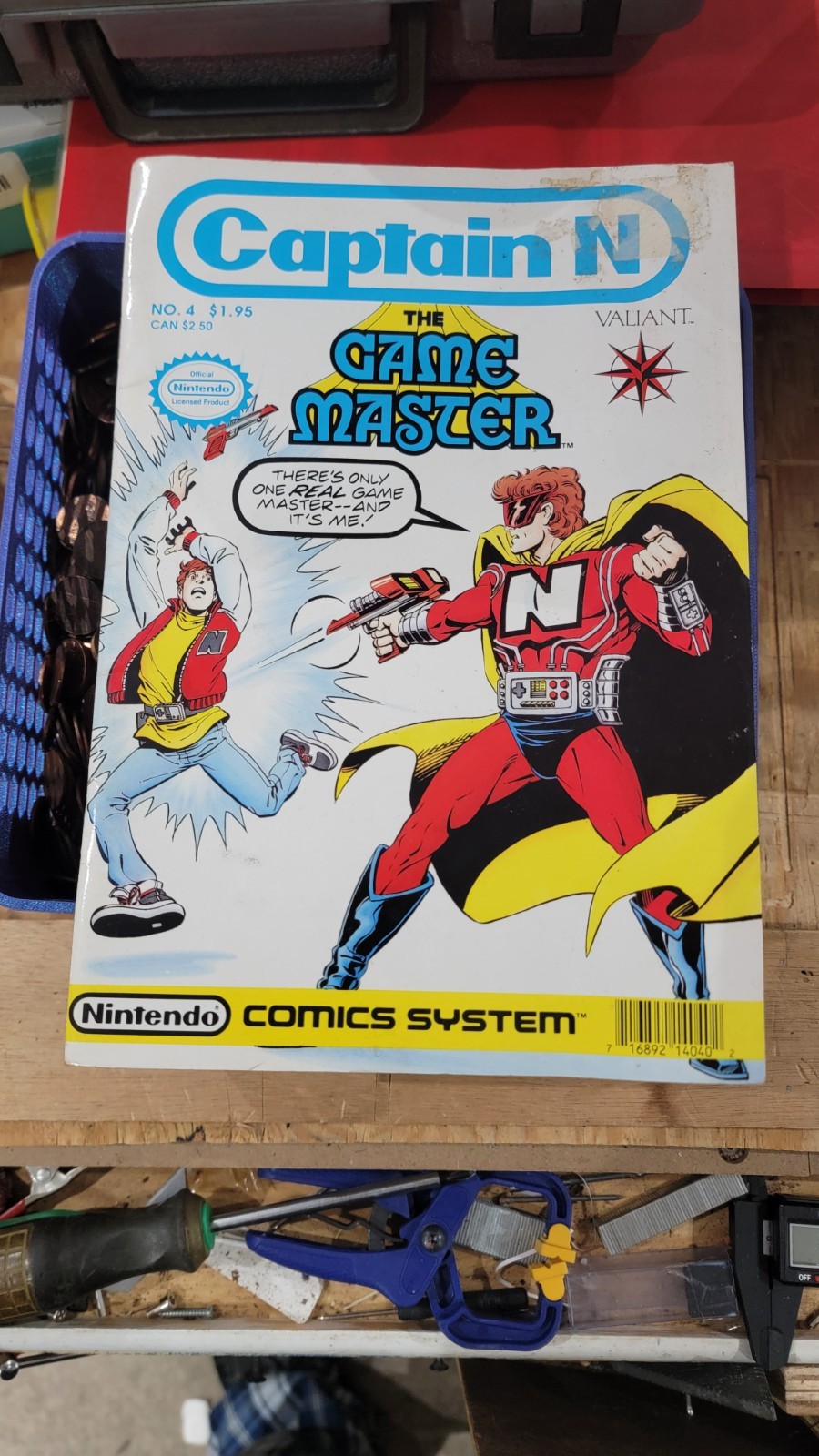 Captain N The Game Master #4 - Valiant Comics - Great Shape -=FREE SHIPPING=-