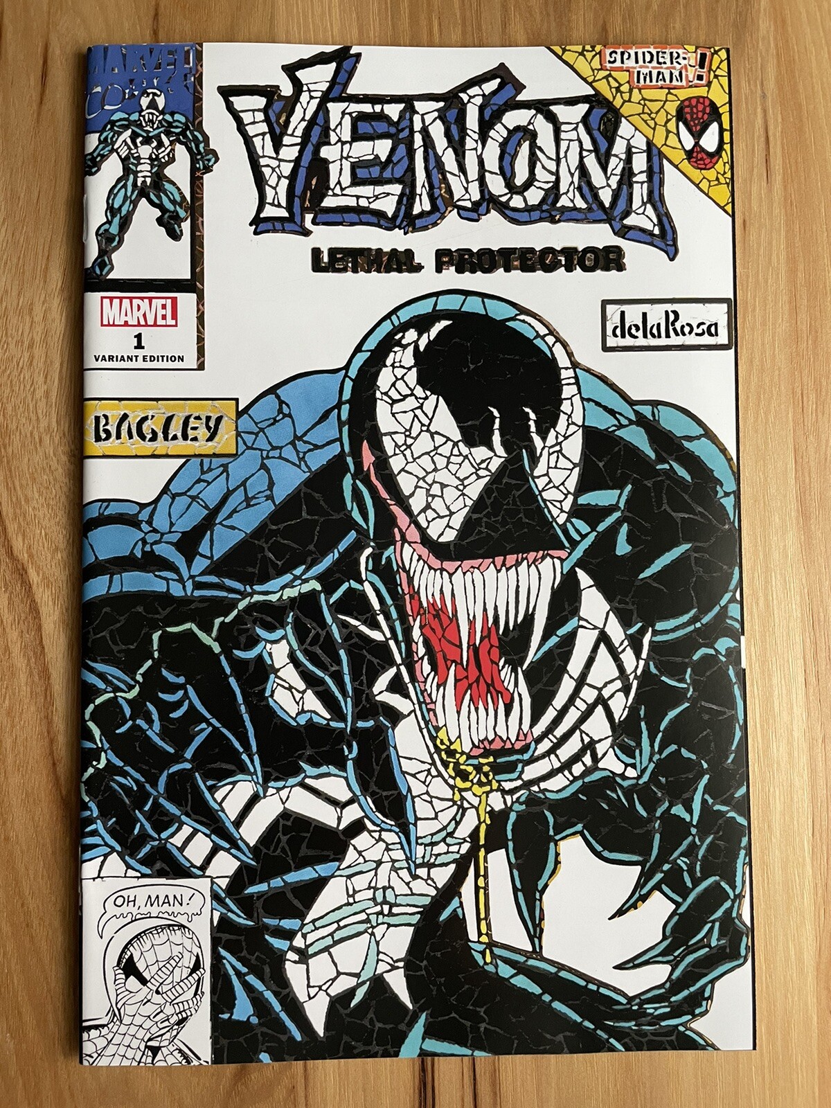 Venom Lethal Protector #1 Shattered Variant 