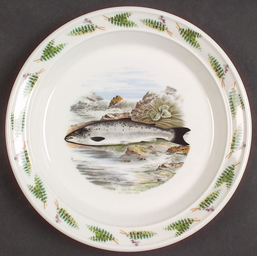 Portmeirion Compleat Angler Fern Salad Plate 6537341