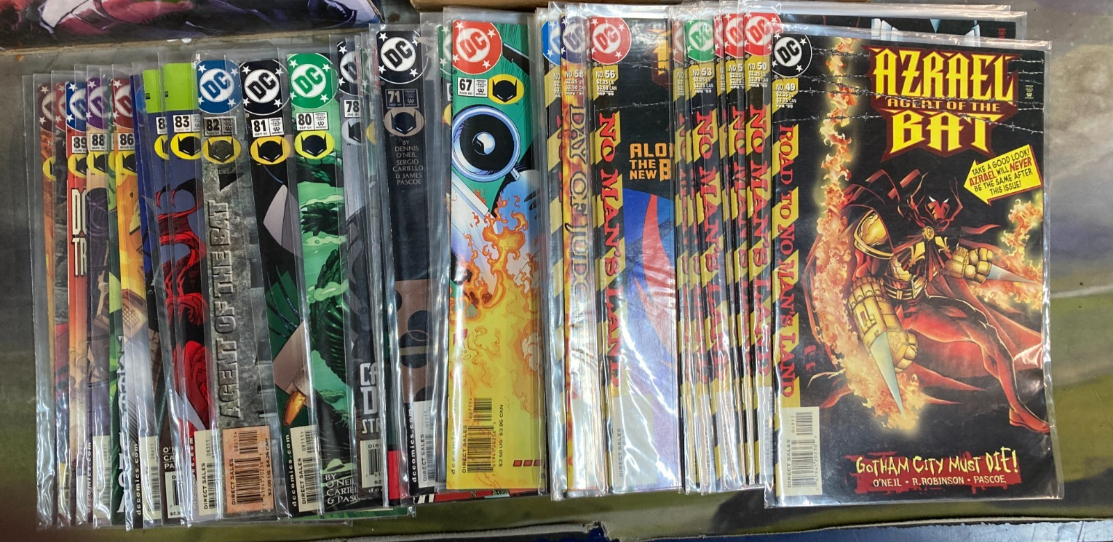 Azrael Agent of the Bat #49-58, 60-78, 80-89, 91, 92 DC Comics 1999