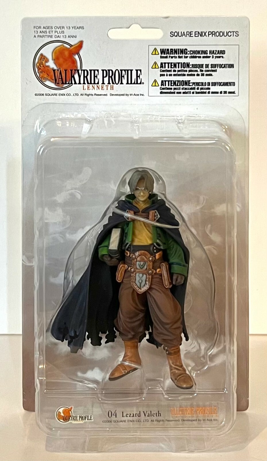 VALKYRIE PROFILE Trading Arts Action Figure - Lezard Valeth