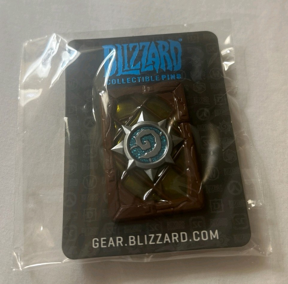 Hearthstone Fireside Gathering Blizzard Entertainment Pin 2015 Blizzcon Pin NEW