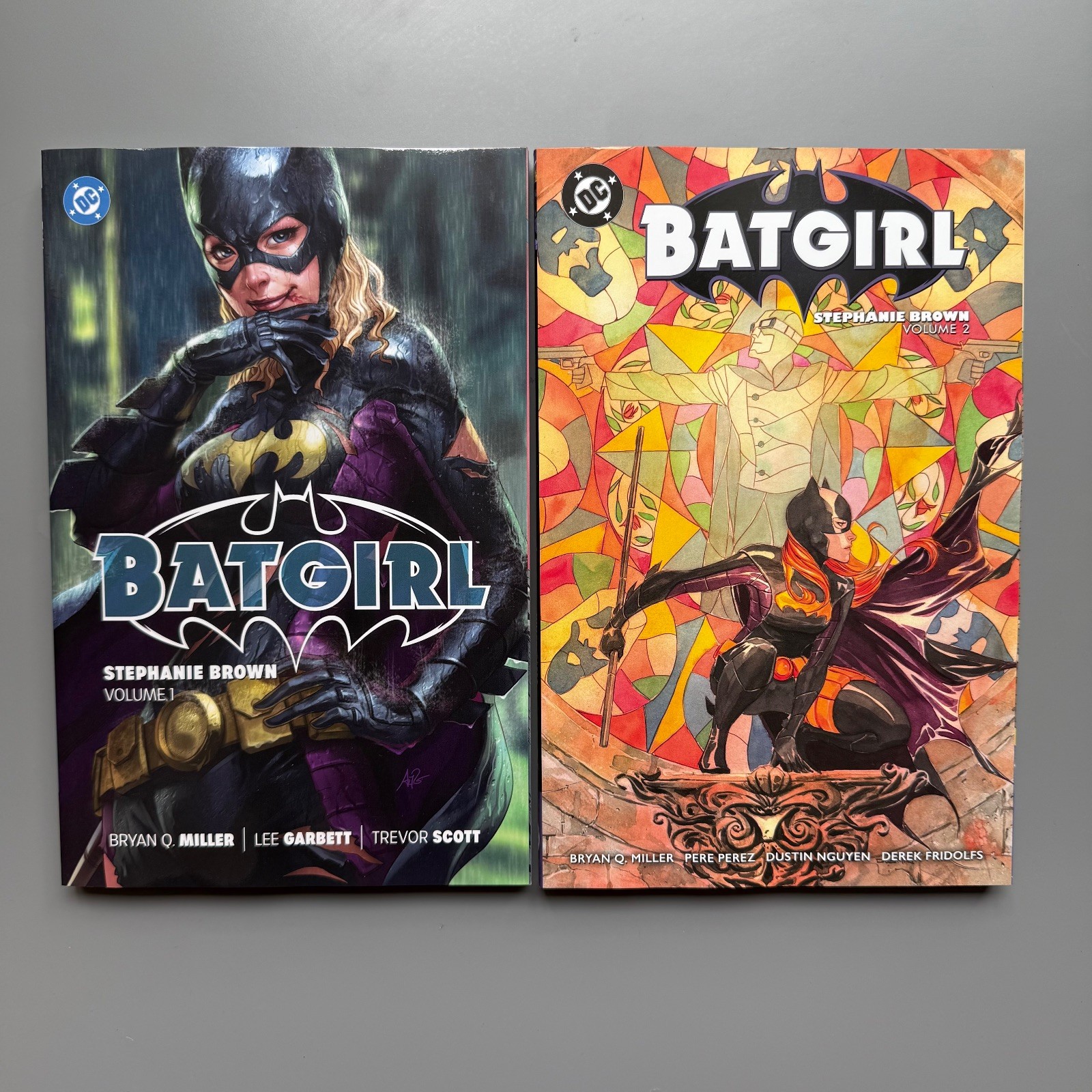 Batgirl Stephanie Brown Vol 1 and 2 TPB Set Lot Batman Bryan Q Miller DC Garbett