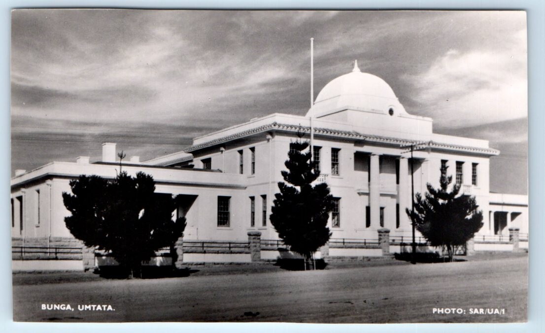 RPPC Mthatha Bunga UMTATA South Africa Postcard
