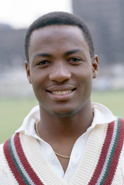 Brian Lara of West Indies during the 1991 tour of England May 1991 Old Photo