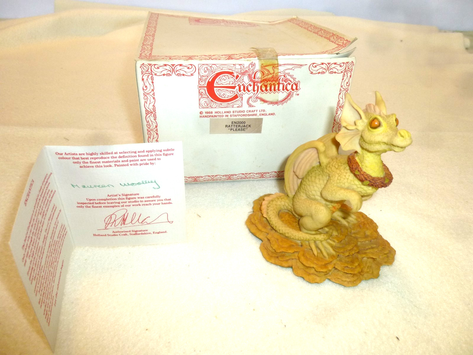 Enchantica Figurines You Choose Original Box 1988 Holland made in England Resin