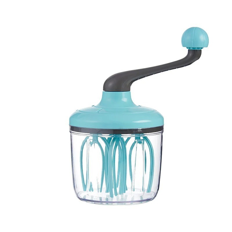 Multifunctional Manual Whisk Semi-automatic Egg White Cream Cake Egg Hand Mixer 