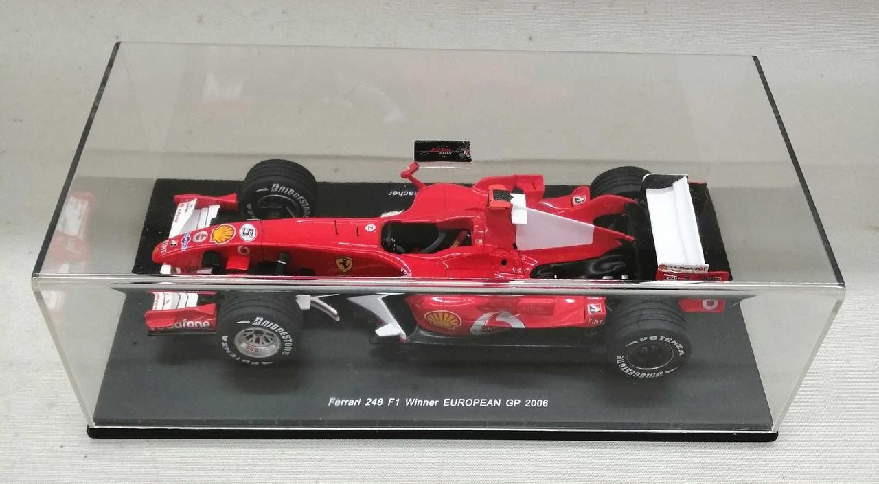 Ferrari 248F1 Mini Car Die-Cast Red Line Models European GP Winner
