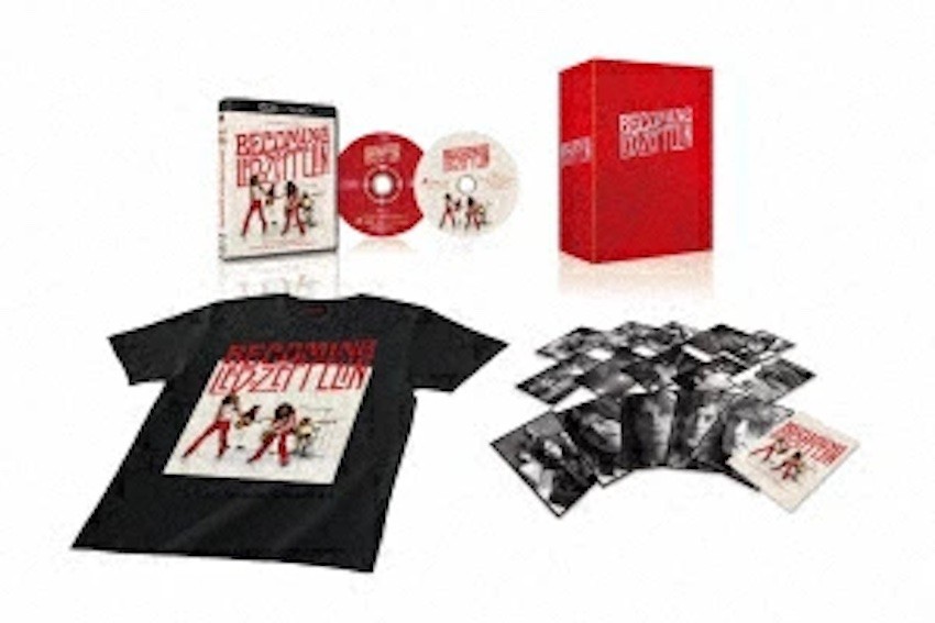 Led Zeppelin Becoming Collector's Edition Blu-ray + Ultra HD Limited Edition PSL