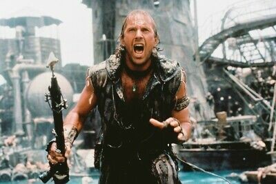 WATERWORLD KEVIN COSTNER WITH HARPOON 24x36 POSTER