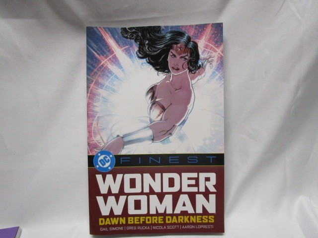 Wonder Woman DC Finest Collection Dawn Before Darkness DC Comics TPB Paperback